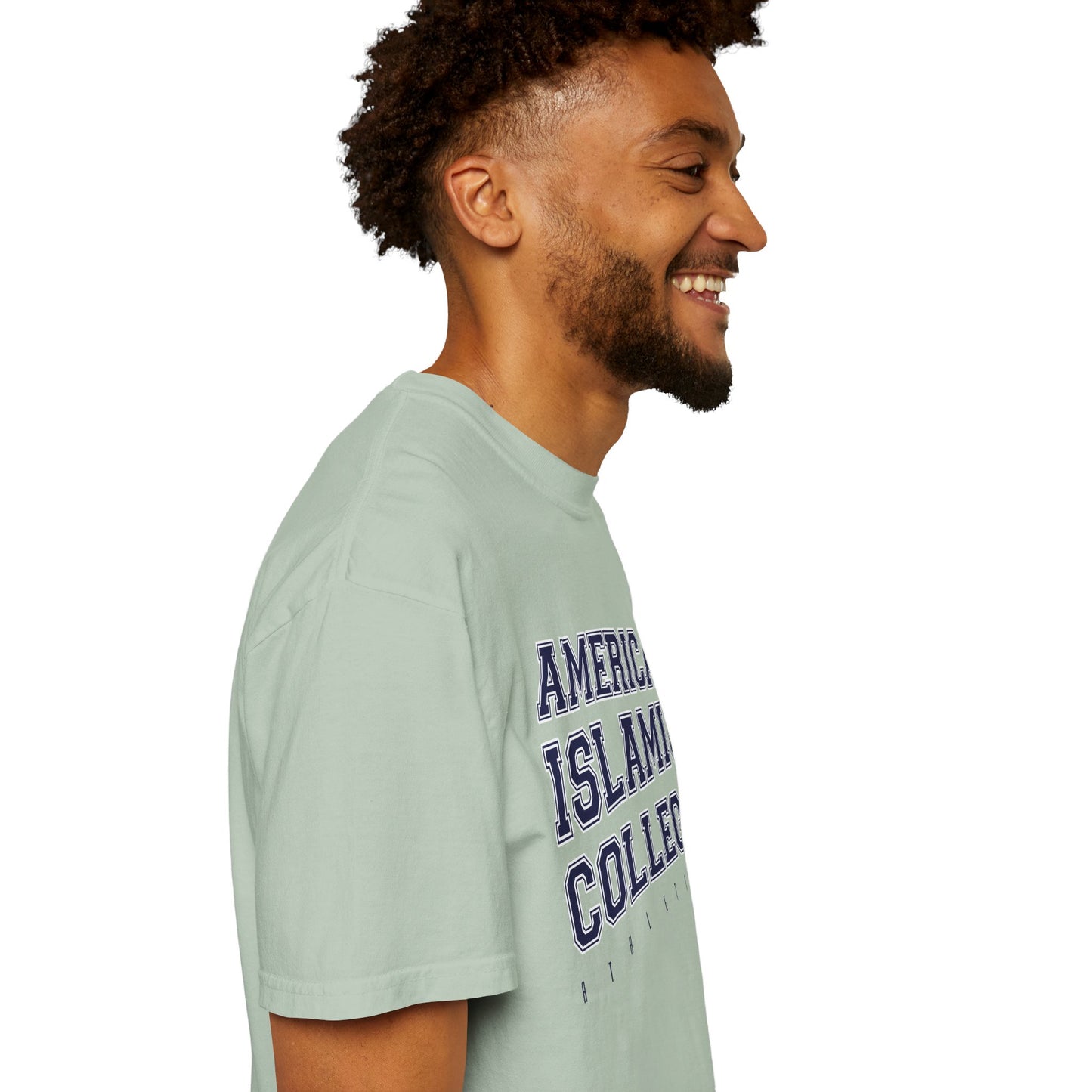 American Islamic College T-shirt, Unisex Garment-Dyed Tee, College Apparel, Casual Wear, Islamic Community Shirt, University Merchandise
