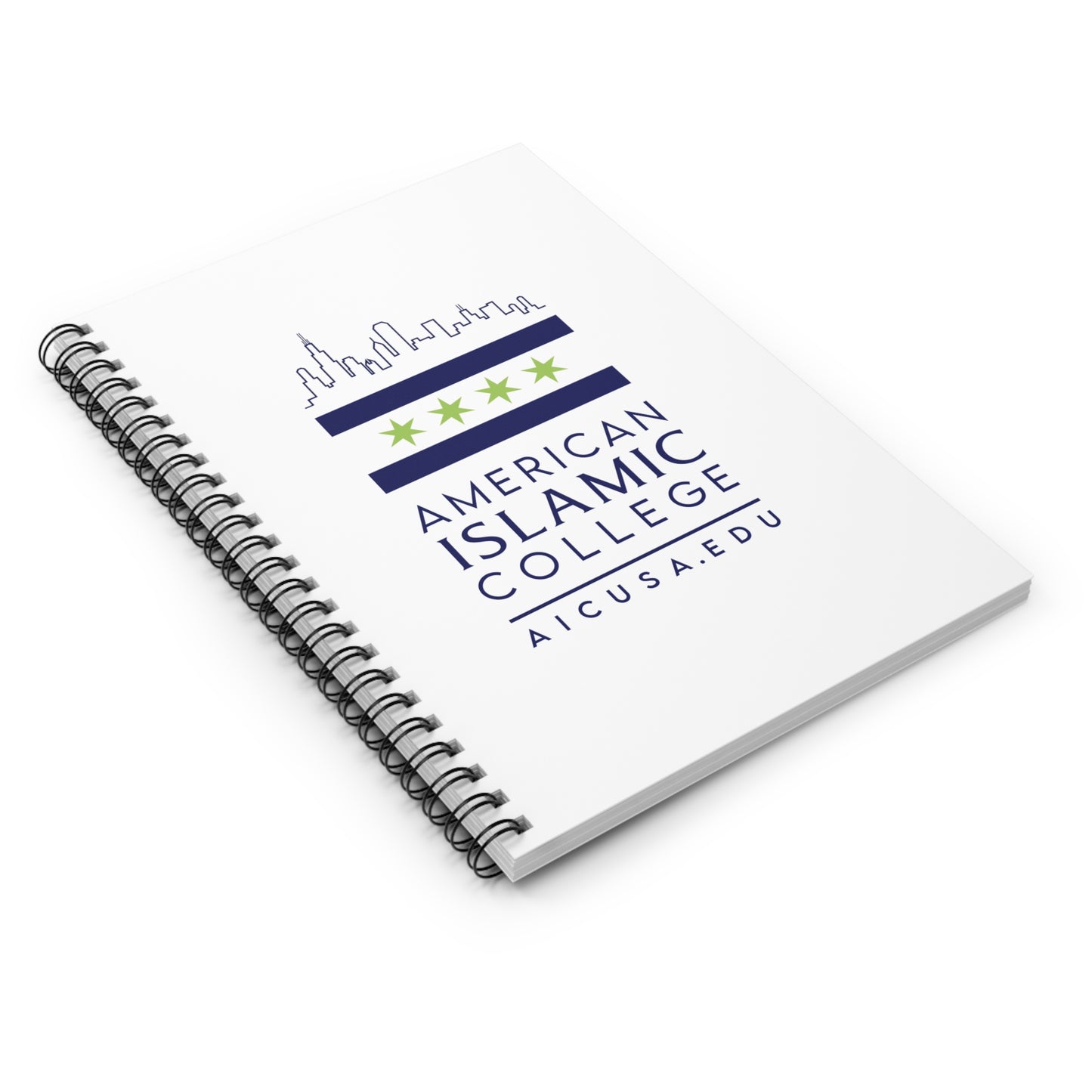 American Islamic College Spiral Notebook - Perfect for Students, Gifts, Journaling, Note-taking, School Supplies