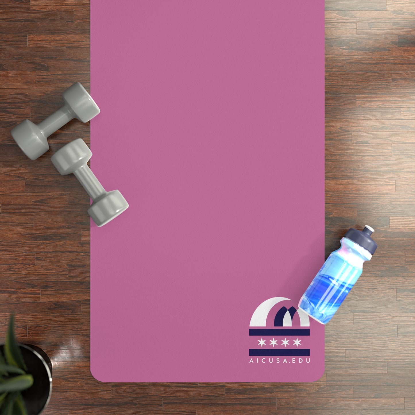Eco-Friendly Rubber Yoga Mat, Non-Slip Exercise Mat, Fitness Gift, Home Workout Essential, Yoga Accessories