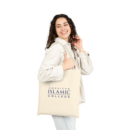 Copy of American Islamic College Cotton Canvas Tote Bag | Eco-Friendly Shopping Bag, College Spirit Bag, Gift for Students, Reusable Grocery [...]
