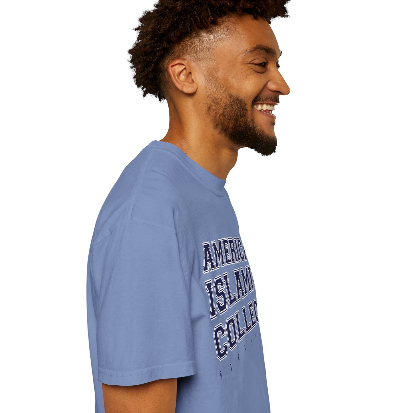 American Islamic College T-shirt, Unisex Garment-Dyed Tee, College Apparel, Casual Wear, Islamic Community Shirt, University Merchandise