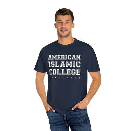American Islamic College Unisex Garment-Dyed T-Shirt, Educational Apparel, College Spirit Wear, Unique Graduation Gift, Islamic [...]