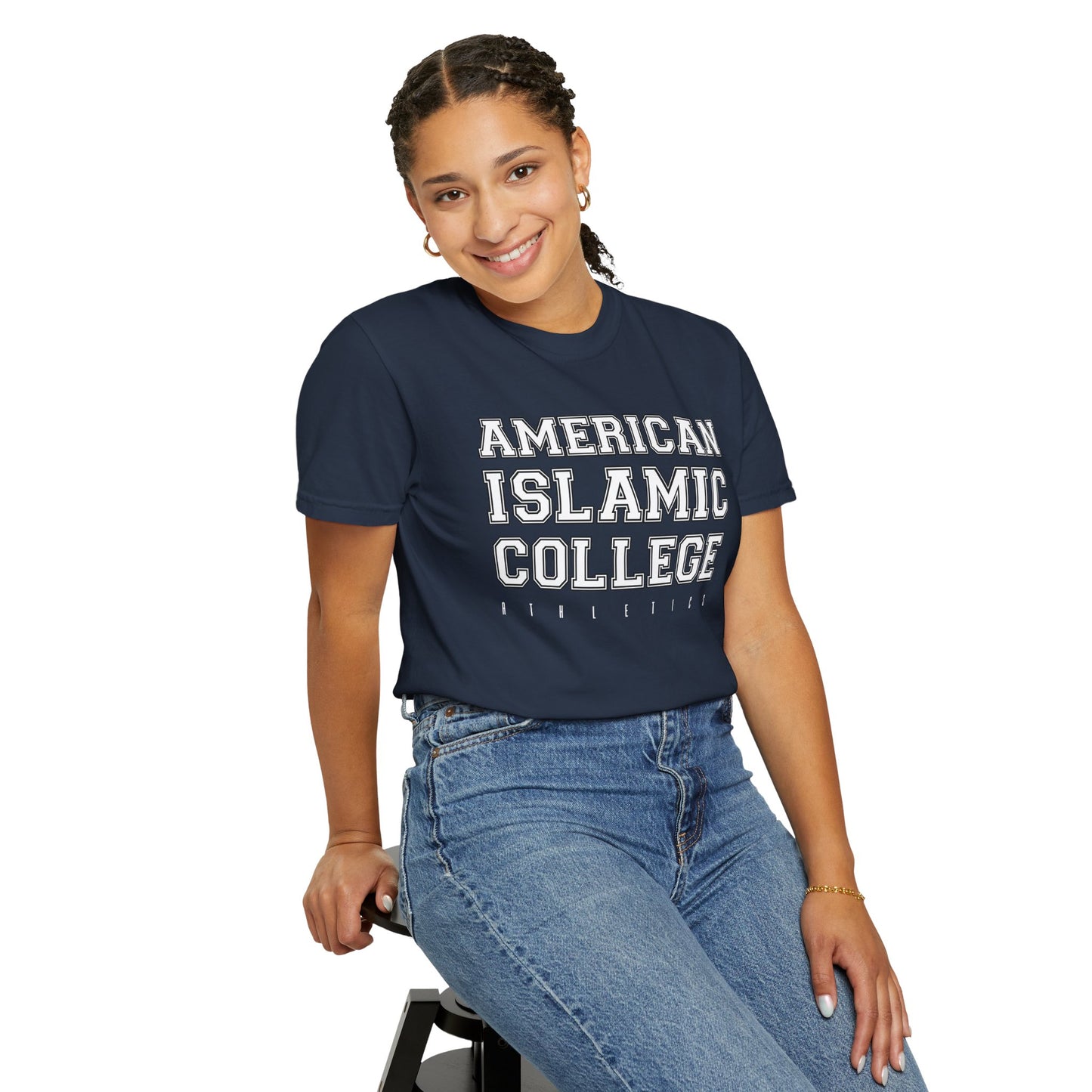American Islamic College Unisex Garment-Dyed T-Shirt, Educational Apparel, College Spirit Wear, Unique Graduation Gift, Islamic [...]