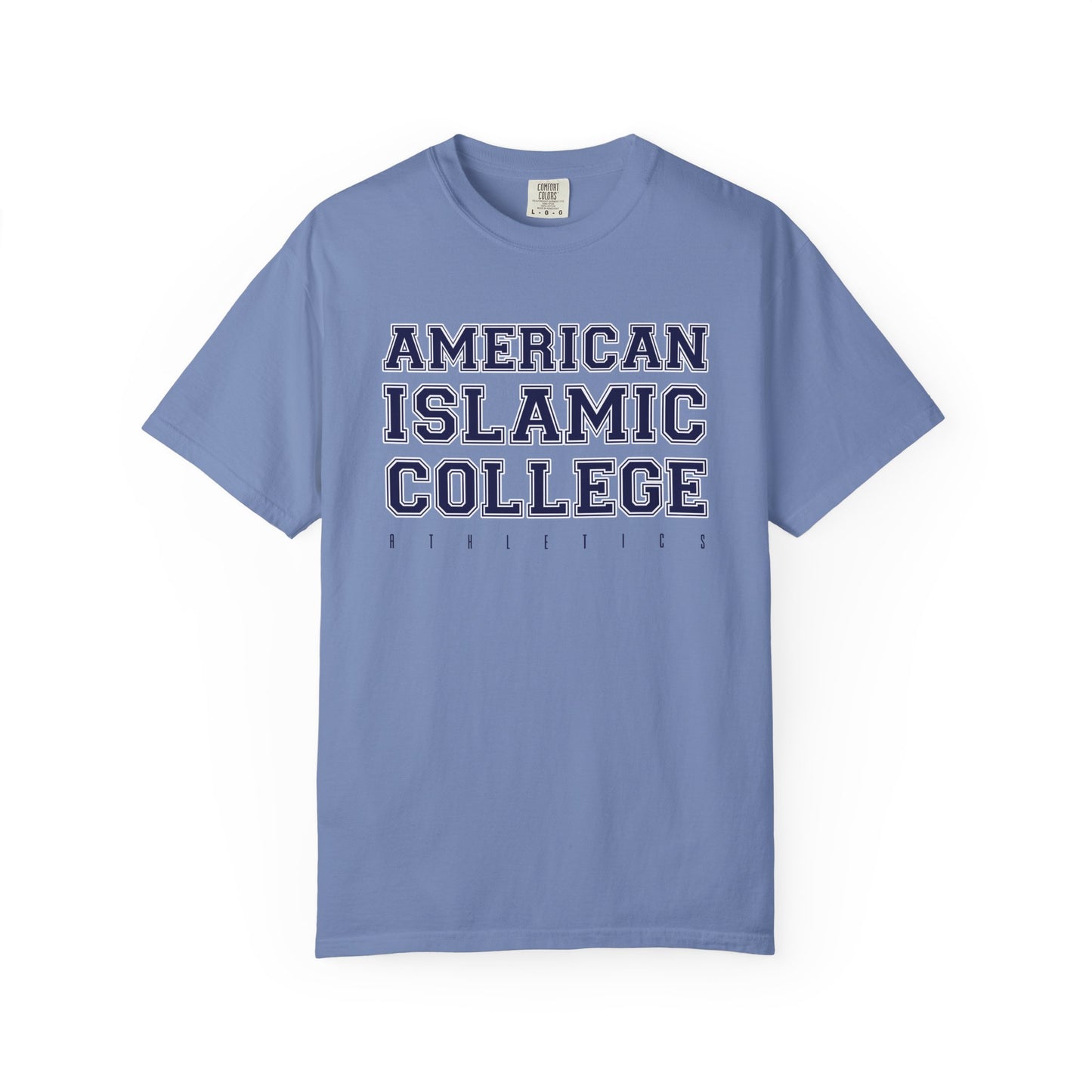 American Islamic College T-shirt, Unisex Garment-Dyed Tee, College Apparel, Casual Wear, Islamic Community Shirt, University Merchandise