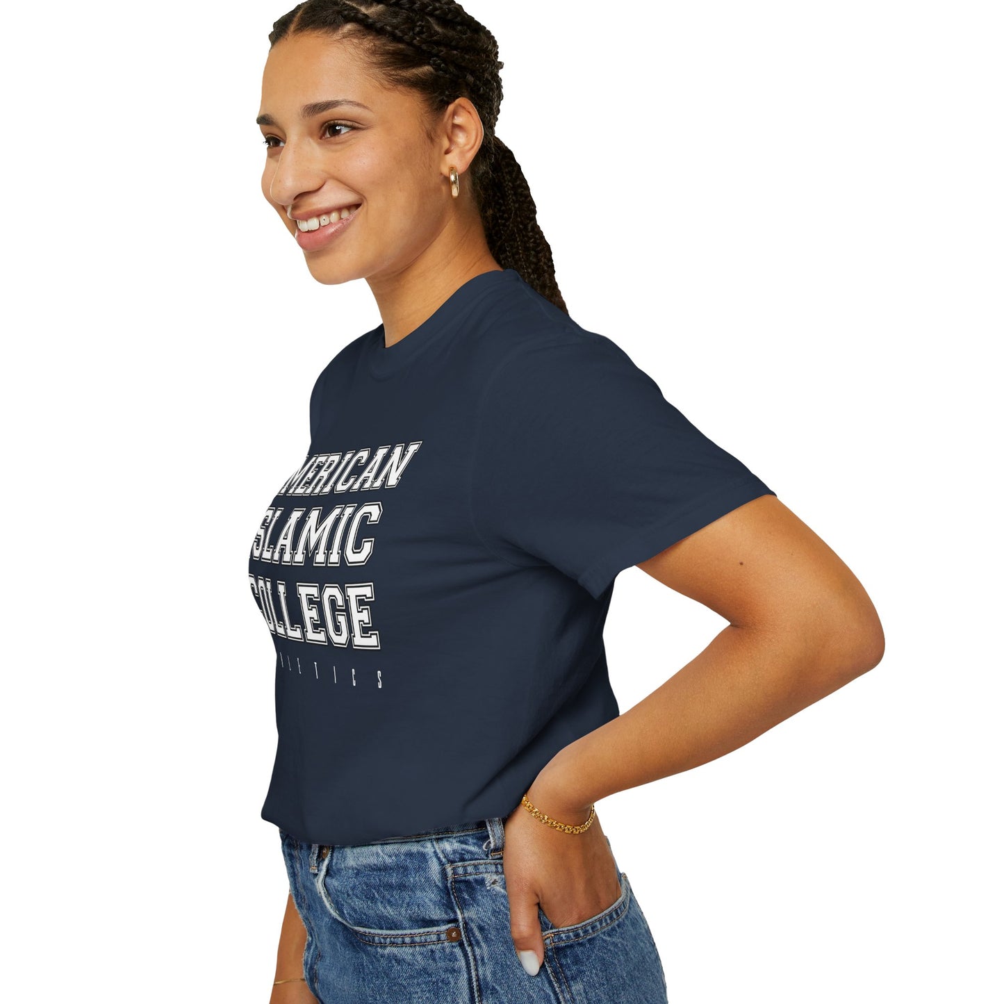 American Islamic College Unisex Garment-Dyed T-Shirt, Educational Apparel, College Spirit Wear, Unique Graduation Gift, Islamic [...]