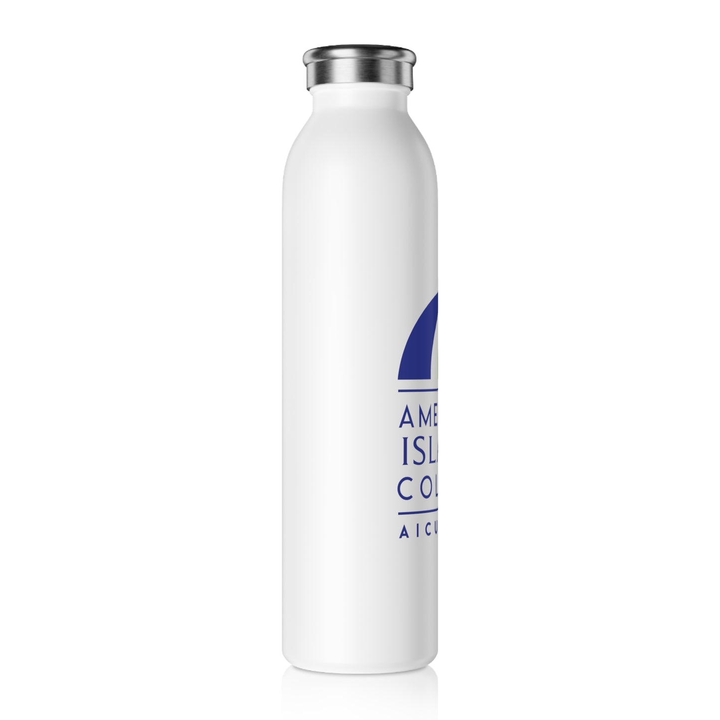 Sleek Slim Water Bottle, Reusable Water Bottle, Stylish Hydration Drinkware, Eco-Friendly Gift, College Student Accessory, Gym Bottle