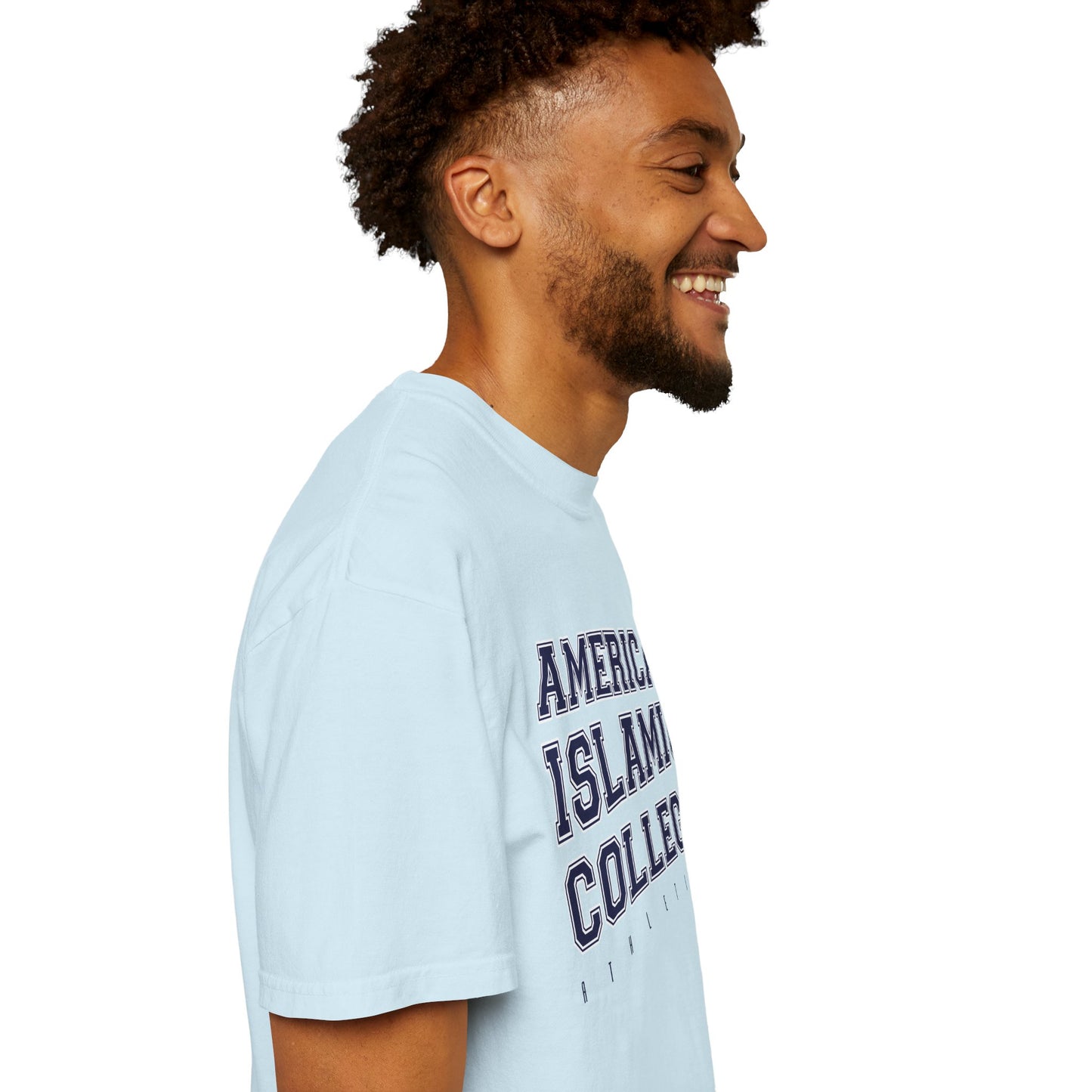 American Islamic College T-shirt, Unisex Garment-Dyed Tee, College Apparel, Casual Wear, Islamic Community Shirt, University Merchandise