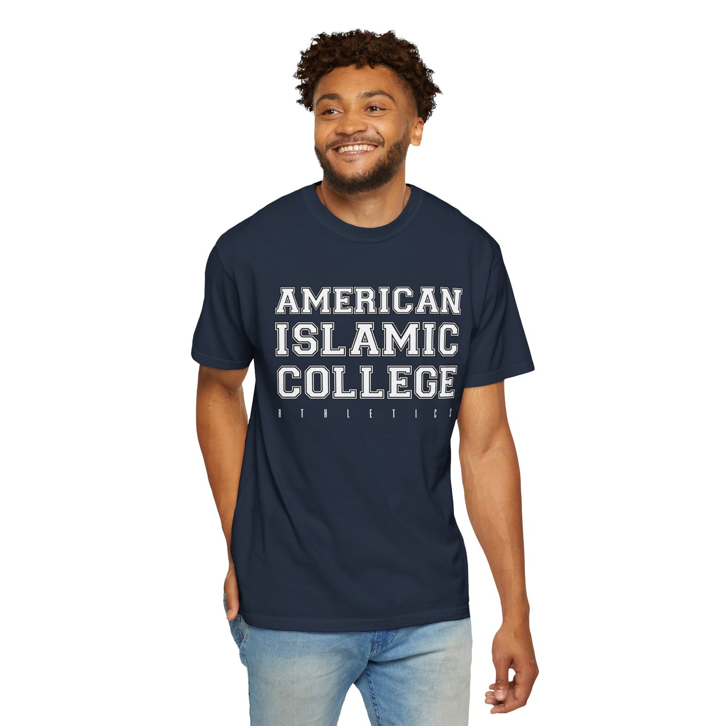 American Islamic College Unisex Garment-Dyed T-Shirt, Educational Apparel, College Spirit Wear, Unique Graduation Gift, Islamic [...]